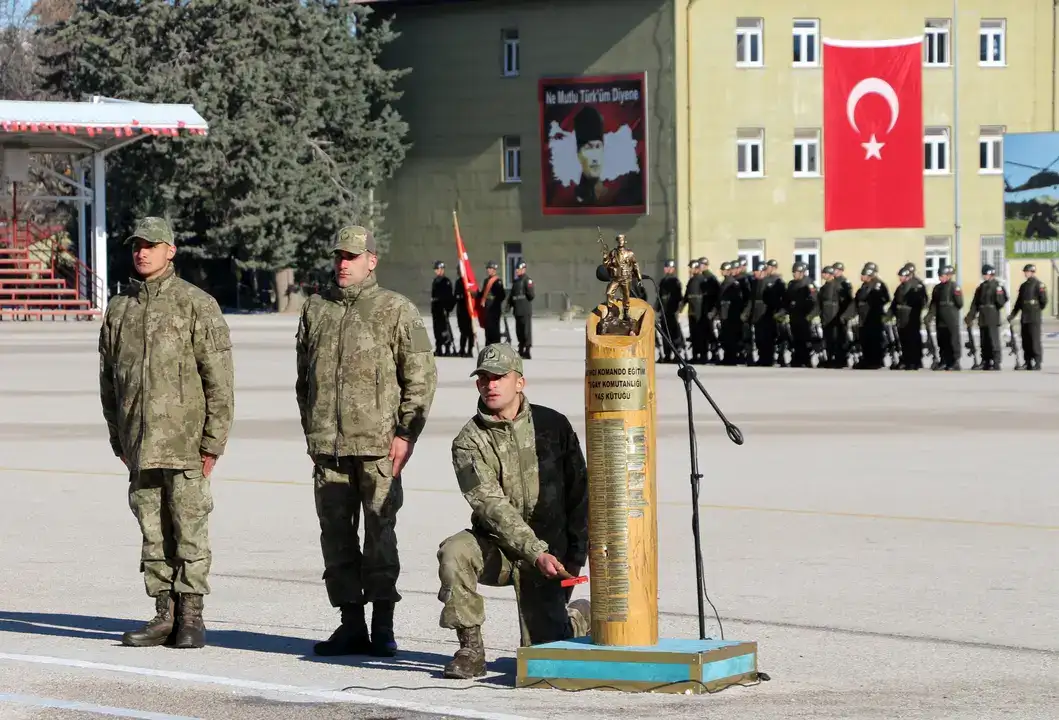 Isparta'da Uzman Erbaş ve Sözleşmeli Erler Yemin Etti 2